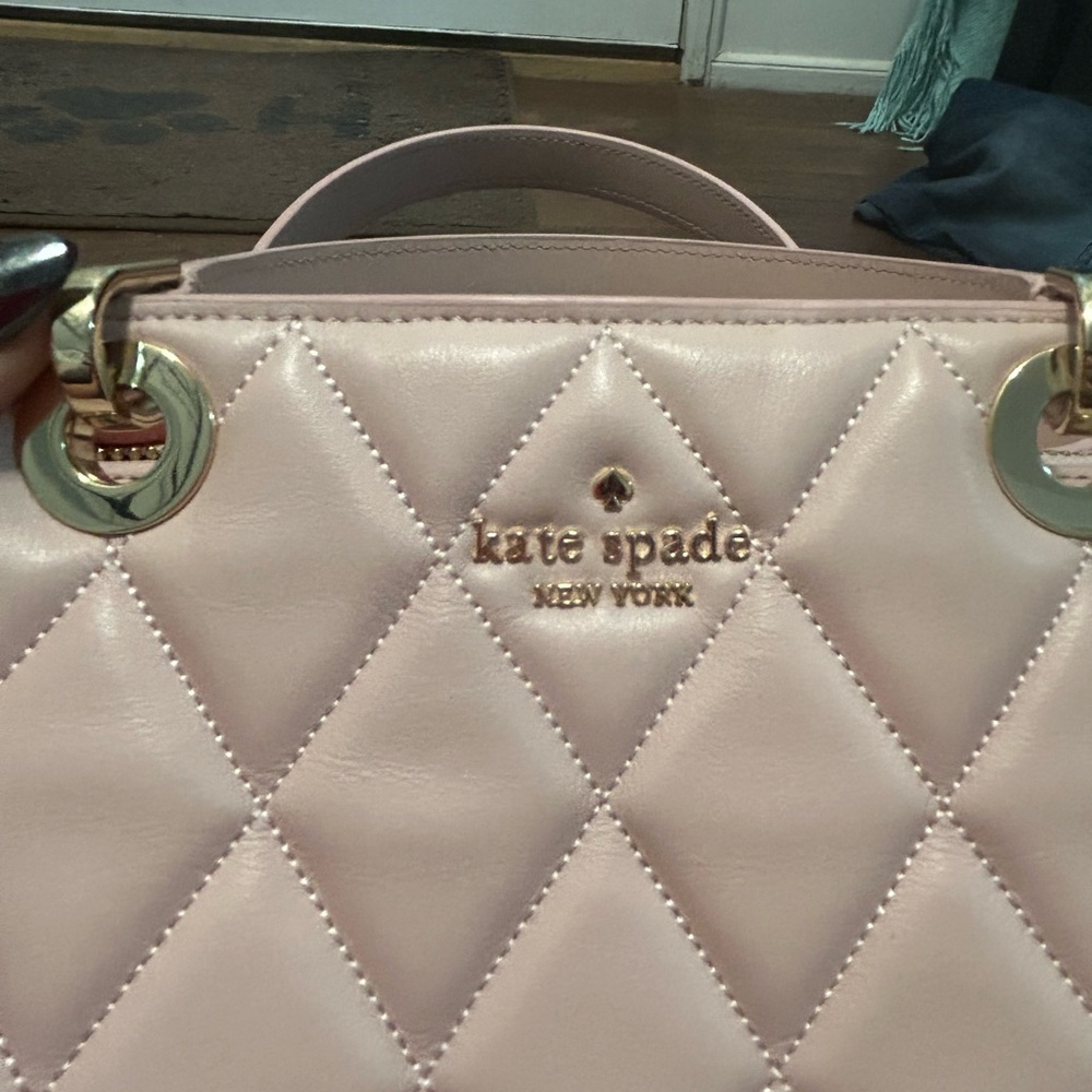 Kate Spade Pink Quilted Women's Bag - Picture 2 of 10